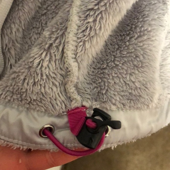 The north face light grey zip up fleece - Picture 4 of 4